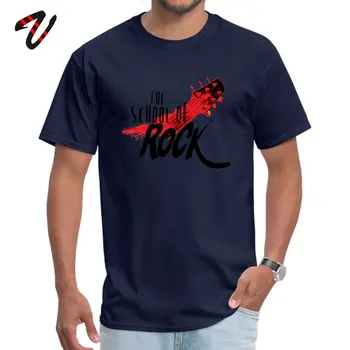 În Vânzare La Scoala De Rock Universitatea Gotic T-Shirt Vara Toamna O de Gât Tesatura de Bumbac Topuri Tees pentru Studenți Tricouri Grup