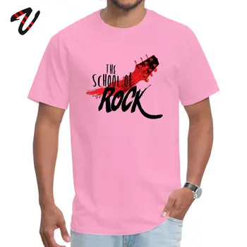 În Vânzare La Scoala De Rock Universitatea Gotic T-Shirt Vara Toamna O de Gât Tesatura de Bumbac Topuri Tees pentru Studenți Tricouri Grup
