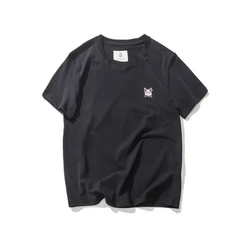 7206-cu mânecă Scurtă T-shirt pentru bărbați rotund gât jumătate mâneci slim bottom tricou
