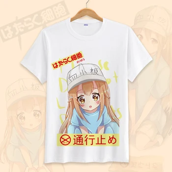 High-Q Unisex Japonia Anime Cos De Celule De Lucru Casual De Bumbac T-Shirt Tee Tricou