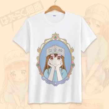 High-Q Unisex Japonia Anime Cos De Celule De Lucru Casual De Bumbac T-Shirt Tee Tricou