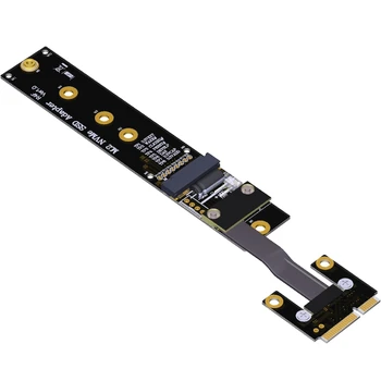 Mini PCI-e mPCIe WAN WiFi M. 2 NVMe SSD Cablu de Extensie extender Adaptor PCIe3.0 x1 viteza maxima