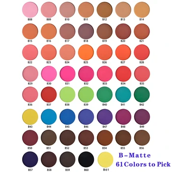 50pcs Logo-ul Personalizat Mat Shimmer Glitter Fard de pleoape Paleta 122 Culori Alege Culoarea Ta DIY Private Label Fard de Ochi cu Pigment