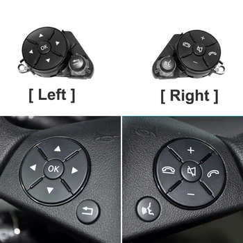 Stânga Și Dreapta De Volan Masina Comuta Butonul De Control Butoanele De Control Audio Bluetooth Pentru Mercedes-Benz W204 X204 W212 2008-