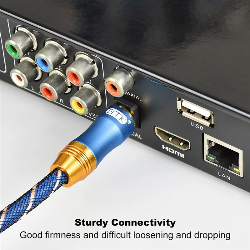 Adolescent brush Cradle La reducere! Noi 5.1 Sunet Digital Spdif Cablu Optic Toslink Cablu De Fibră  Optică Cablu Audio Cu împletitură Jacheta Od6.0 1m 1,5 M 2m 3m 5m /  reduceri > www.bazias4.ro