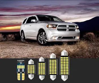 6 buc LED-uri albe Auto interior lumini T10&36 Pentru Chevrolet Aveo Chevrolet City Express Aveo5 Blazer Captiva Sport