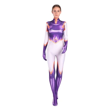 Eroul meu mediul Academic mt doamna Cosplay Costum AllMight Zentai Bodysuit Costum de imprimare 3D Anime Salopeta costume de halloween pentru femei
