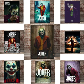 Star de cinema Joker Arta de Perete Pictura in Ulei pe Panza de Artă Postere si Printuri de Arta de Perete Nordic Imagini pentru Living Decorul Camerei