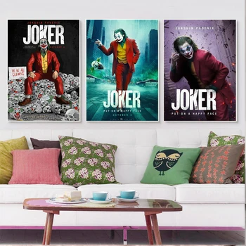 Star de cinema Joker Arta de Perete Pictura in Ulei pe Panza de Artă Postere si Printuri de Arta de Perete Nordic Imagini pentru Living Decorul Camerei