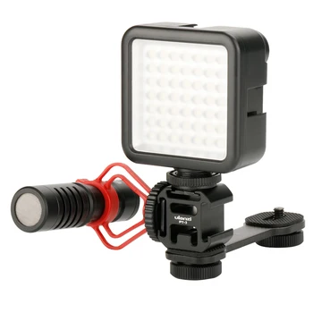 Microfon cu Gimbal Accesorii Video cu LED-uri de Lumină Rece de Pantofi Youtube Vlogging Configurare Video pentru DJI osmo mobil Moza Telefoane Inteligente