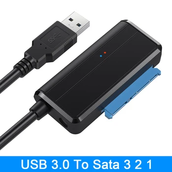 USB 3.0 La SATA HDD SSD Cablu Hard Disk Extern Adaptor Convertor Cablu de 2.5 3.5 HDD SSD-uri