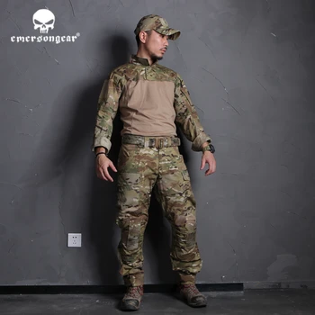 Emersongear Blue Label Luptă Tactice de Asalt Pantaloni BDU în aer liber Vânătoare Armata Militară de Vânătoare de Formare Multicam Camo Pantaloni