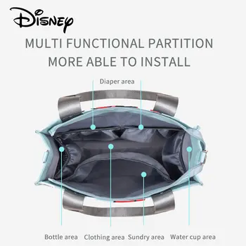 Exclusiv Disney cele mai Noi Baby Scutec Tote Geanta de Maternitate Izolate Mami Pungi Mickey Mouse Rucsac pentru Mama Impermeabil Antivegetative