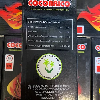 Coconut Shell Mangalizare Accesorii Speciale Pentru Narghilea Pătrat Shisha Carbune Bloc Bara De Cărbune Aragaz Accesorii De Fumat