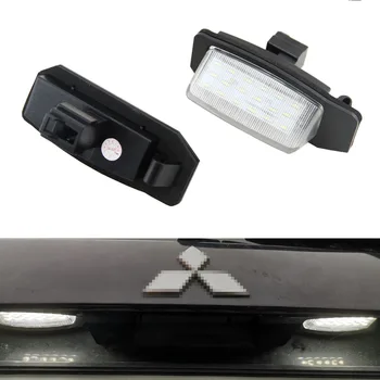 2PC LED Numar inmatriculare Lumini lămpi Pentru Mitsubishi Outlander XL(CW) Lancer Sportback 2008~2012 accesorii Auto