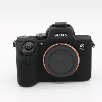 Frumos Moale Camera Video Sac de Silicon de Caz Pentru Sony A7III / A7R3 / A7 II / A7 A7R II II A7S II A7R4 A7 IV A7M2 A7M3 A7RM3 A7RM4