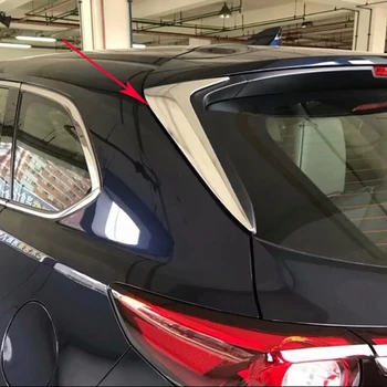 Pentru Mazda CX-9 CX9 2016 2017 2018 ABS Cromat Accesorii Exterioare a Ferestrei din Spate, Partea Triunghi Decor Capac Ornamental de Styling 2 BUC