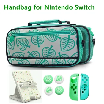 Geantă De Mână Pentru Nintendo Comutator Accesorii De Joc Verde Kit De Depozitare Sac Geantă De Mână Titularul Pungă Nintend Comutator NintendoSwitch