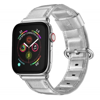 Curea din Piele pentru Apple watch band 44mm 40mm 38mm 42mm curea Accesorii curea bratara iwatch seria 3 4 5 6 se trupă