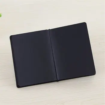 Toate Hârtie Neagră Gol Interior Pagina Portabil de Buzunar Mic Notebook Schițe Cadou de Papetărie Hardcover Blocnotes A5 A6 DIMENSIUNE