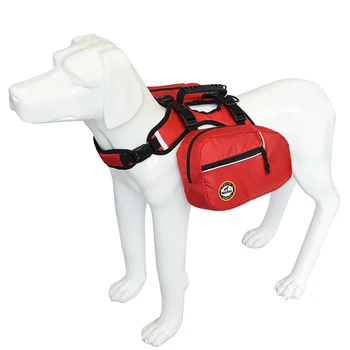 Amy Câine Rucsac 2 in1 Animale de companie Ham Reflectorizant de Siguranță Reglabile Câini care Transportă Accesorii Pentru Marele Și Micul Câine Transporta Produse