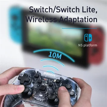 Baseus Wireless Bluetooth Gamepad Pentru Nintendo Comutator Controler de Consola de la Distanță Pentru NS Calculator PC Joystick Jocuri Accesorii