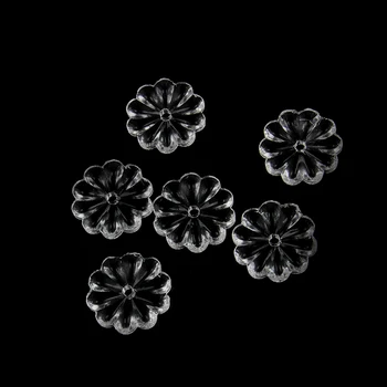 Camal 100buc 16/18/20/22mm Clar Rozeta de Flori Șirag de mărgele de Cristal Prisme Pandantiv Candelabru Cortina Lampa Piese de Decor de Nunta