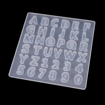 Colectie de Mucegai Noi Litere, Numere și forme de turnare UV Rasina Matrite Bijuterii Bijuterii Unelte Accesorii Bijuterii