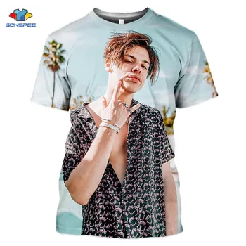 SONSPEE 2020 New Sosire Hip Hop Yungblud tricouri Femei Barbati Copii 3d de Vara Tricou Poliester Harajuku Supradimensionate T Camasa pentru Barbati