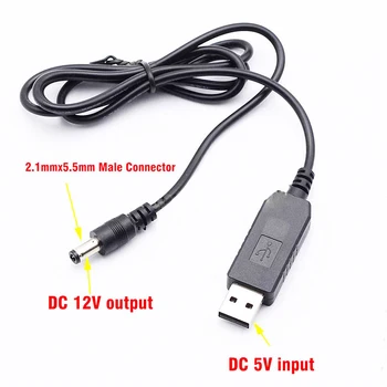 5 v 9V 12V Acasă Tensiune de Încărcare Step-up Converter Convenabil Accesorii USB de Rapel de Alimentare Cablu Adaptor Display LED
