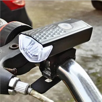 Biciclete Lumina LED Reîncărcabilă Ciclism Lumină Față Headlihgt Lampa Lanterna lanterna pentru bicicleta lumina usb #2M16