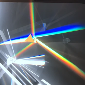 30mm*30mm*100mm Echilateral Prismă Triunghiulară Fotografie Curcubeu Prismă Optică Experiment Fotografie