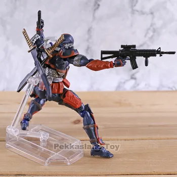 Uimitor Yamaguchi Revoltech Serie NR.011 Deathstroke PVC figurina de Colectie Model de Jucărie