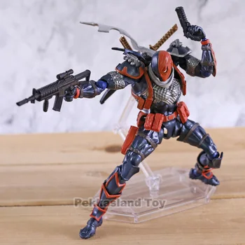Uimitor Yamaguchi Revoltech Serie NR.011 Deathstroke PVC figurina de Colectie Model de Jucărie