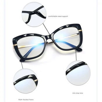 Pătrat Ochelari Pentru Femei La Modă În 2020 Vintage Ochelari Cadru Clar, Transparent Lumină Albastră Ochelari Pentru Calculator Ochelari De