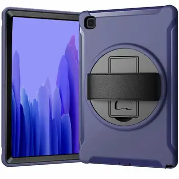 Tableta Caz pentru Samsung Galaxy Tab A7 10.4 Inch SM-T500 SM-T505 Capac rezistent la Șocuri Armura KickStand Curea de Mână PC Greu de Caz