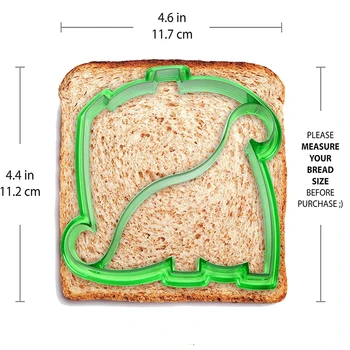 Sandwich Freze Set 7 Forme-Pâine Toast Cookie-Uri Mucegai Tort De Biscuiti Alimente Cutter Pentru Copii Caseta De Prânz