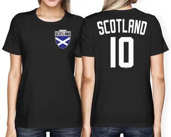 2019 Fierbinte de Vânzare de Moda Scoția Soccers Fotbalist Creasta Țară Mândrie pentru Femei T-Shirt, Tee Shirt