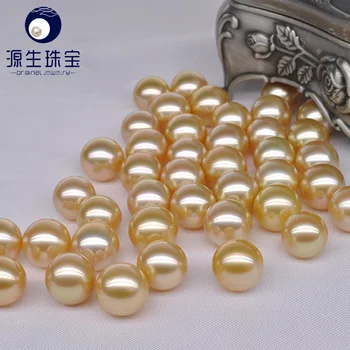 [YS] AA 10-11mm Natural de Sud Marea Cultură Aur Vrac Perle