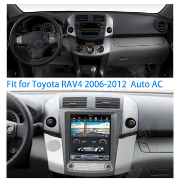 128GB ROM Pentru Toyota RAV 4 2006-2012 Android 9.0 Tesla stil PX6 DSP Carplay Mașină de Navigare GPS Multimedia Player