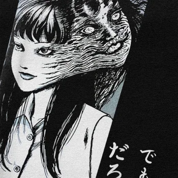 Tomie Junji Ito Tricou Barbati din Bumbac T-shirt Mâneci Scurte Horror Manga Uzumaki Evangelion akira shintaro kago Tee Îmbrăcăminte Merch