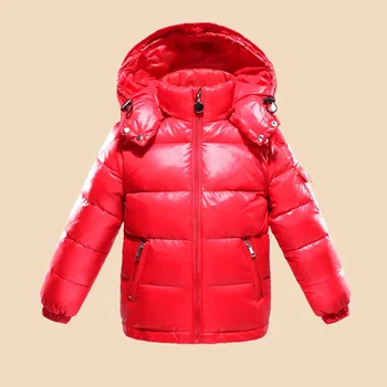 De Înaltă Calitate, Rezistentă La Vânt Copii Cald Iarna Zapada Lumina Rață În Jos Jachete Pentru Copiii Rece Hanorace, Îmbrăcăminte & Coats Uite De Familie