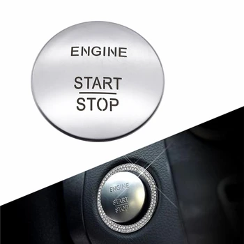 Auto Keyless Start-Stop Buton Pornire Motor pe Butonul de Aprindere Capac Protecție Pentru Mercedes Benz C CGI SL500 ML350 GL350