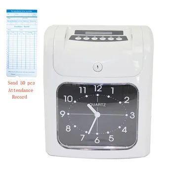 W-S1 Digital Recorder în Timp Participarea Carte de Pumn Ceas de timp Biroul Personalul de Check-in Masina de Stantat
