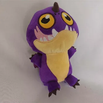 2019 noi 18cm Cum sa iti dresezi Dragonul 3 Jucărie de Pluș Violet Lumina dragon Fury Moale Dragon Alb Umplute Papusa