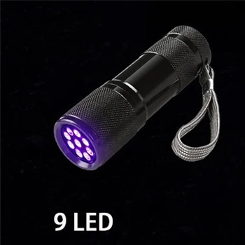 Topcom 395nm 51 LED Lanterna UV Portabil de 3W 100 LED Lumina UV Ultraviolete Lanterna Lanterna Pentru a Prinde Scorpion animale de Companie Urină Detecta