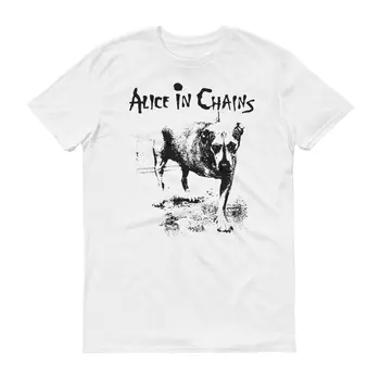 Alb, Alice In Chains Tricou Tricou Maneca Scurta Câine Soare T-Shirt De Vară Noutate De Desene Animate T-Shirt Cămașă De Bază
