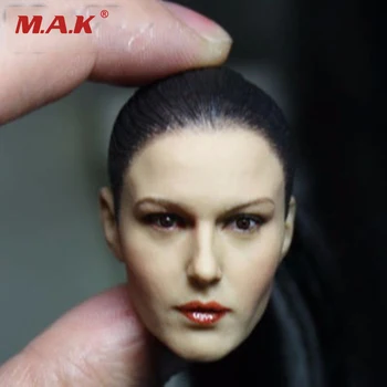 KUMIK 13-11 1/6 Cap de Femeie Sculpta Frumusete de Femeie cu Părul Negru Cap Sculptură Sculpta se Potrivesc 12