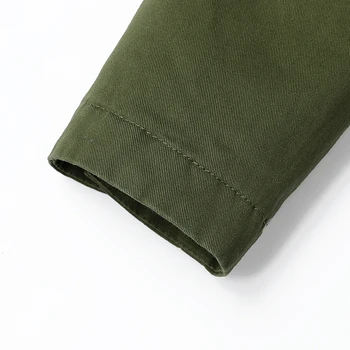 Brand Geaca de Iarna Barbati 2020 Cald Gros Hanorac Fleece Bumbac Căptușit Parka cu Guler din Blană Militar Armata Verde Palton haine