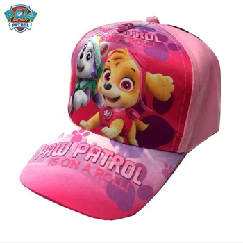 2019 PAW Patrol Bumbac Drăguț de vară pentru Copii Pălării Capace de Pălării Chapeau Catelus de Imprimare Petrecere Copii Cadouri de Crăciun de Jucărie